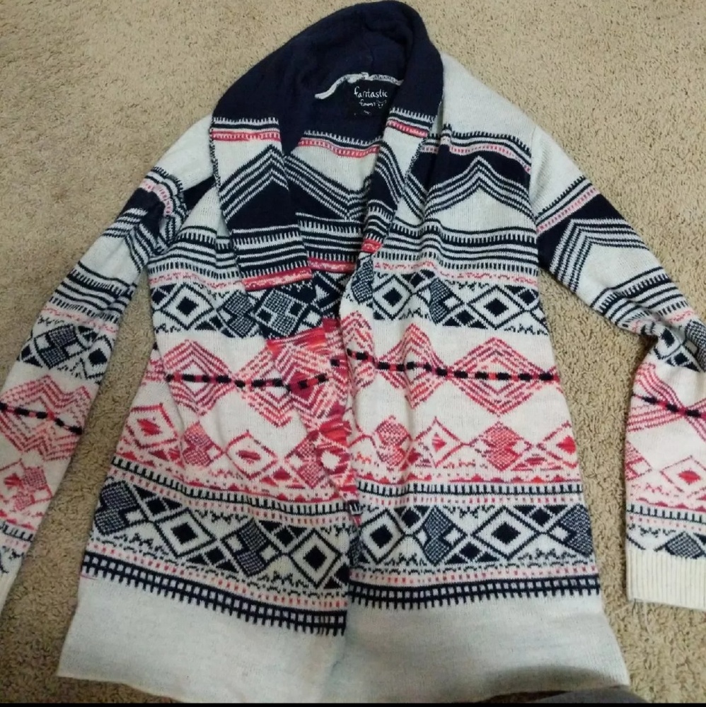 Aztec pattern sweater